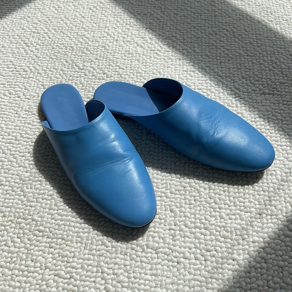 ABBY SLIPPER | STAUD BLUE